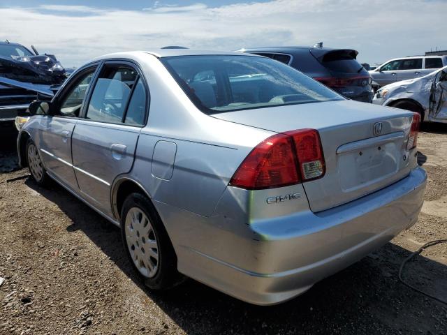 2HGES16535H504068 - 2005 HONDA CIVIC LX SILVER photo 2