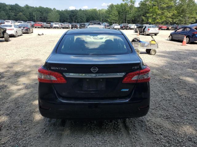 3N1AB7AP3EY333425 - 2014 NISSAN SENTRA S BLACK photo 6