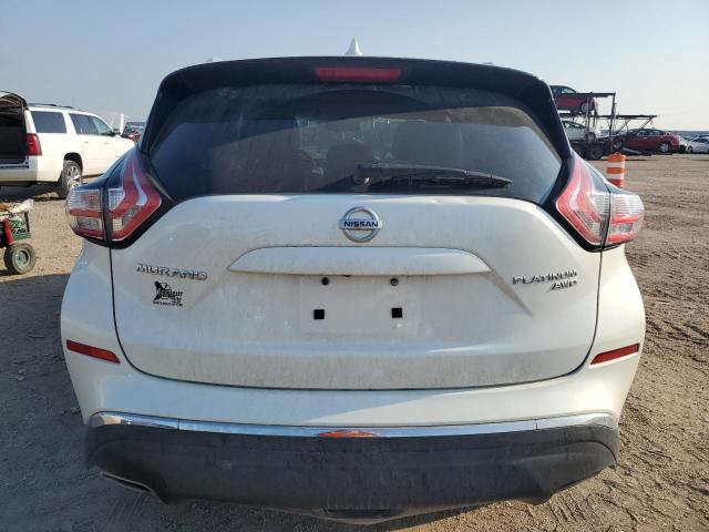 5N1AZ2MH1JN149099 - 2018 NISSAN MURANO S WHITE photo 6