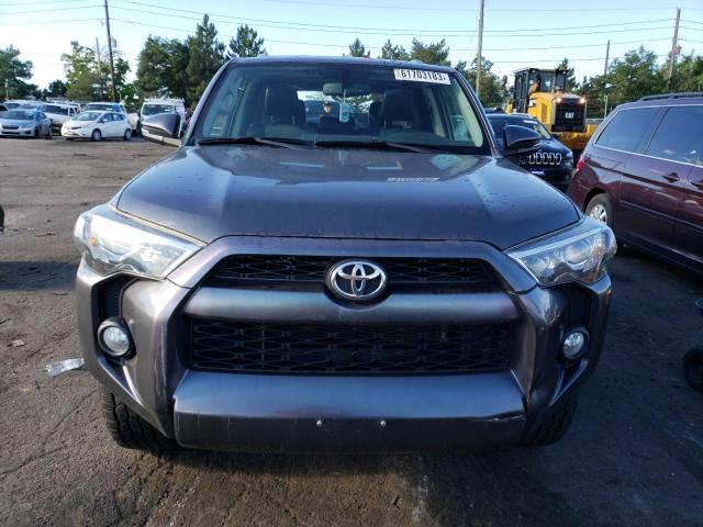 JTEBU5JR3G5301345 - 2016 TOYOTA 4RUNNER SR5/SR5 PREMIUM 灰色 照片 5