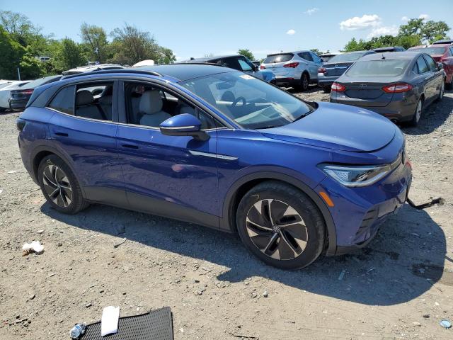 WVGTMPE27MP057020 - 2021 VOLKSWAGEN ID.4 PRO S 蓝色 照片 4