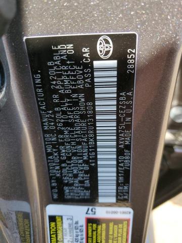 4T1G11BK8RU131808 - 2024 TOYOTA CAMRY SE NIGHT SHADE GRAY photo 12