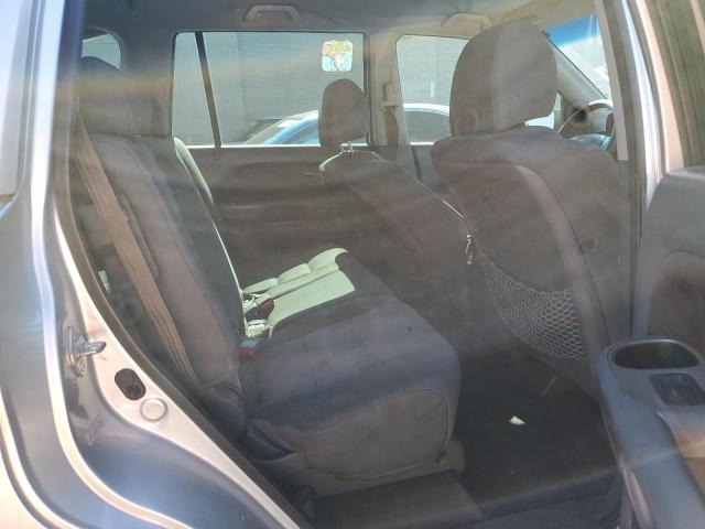 5FNYF28157B026759 - 2007 HONDA PILOT LX SILVER photo 10