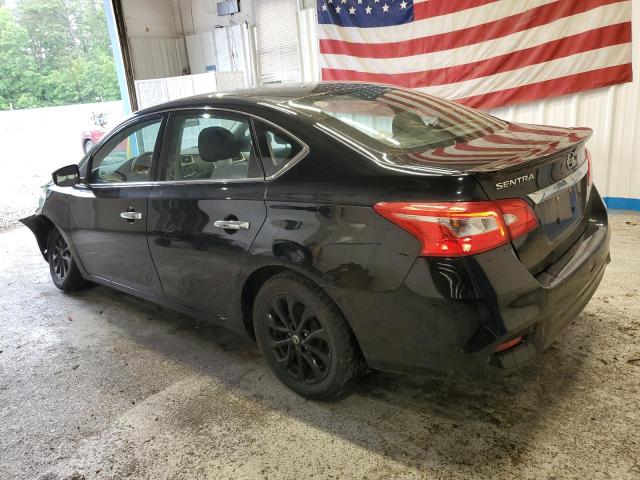 3N1AB7APXJY303154 - 2018 NISSAN SENTRA S BLACK photo 2