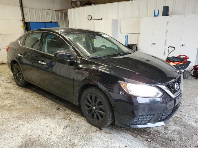 3N1AB7APXJY303154 - 2018 NISSAN SENTRA S BLACK photo 4