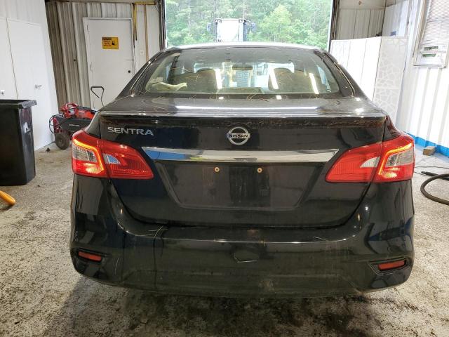 3N1AB7APXJY303154 - 2018 NISSAN SENTRA S BLACK photo 6
