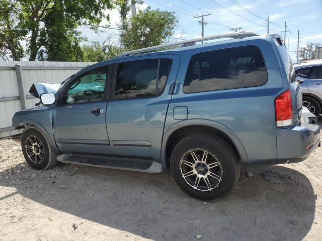 5N1AA0ND4CN607485 - 2012 NISSAN ARMADA SV BLUE photo 2