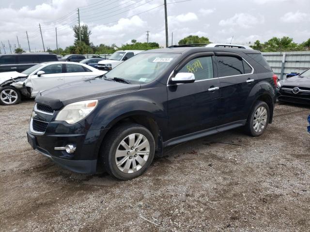 2CNFLGE54B6466339 - 2011 CHEVROLET EQUINOX LTZ GRAY photo 1