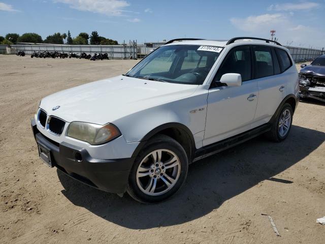WBXPA93404WA63865 - 2004 BMW X3 3.0I WHITE photo 1