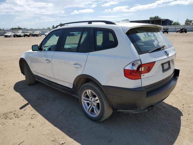 WBXPA93404WA63865 - 2004 BMW X3 3.0I WHITE photo 2