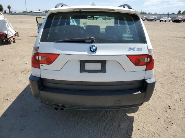 WBXPA93404WA63865 - 2004 BMW X3 3.0I WHITE photo 6