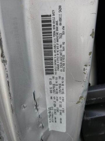 3C6URVJG6GE104713 - 2016 RAM PROMASTER 3500 HIGH ვერცხლისფერი ფოტო 10