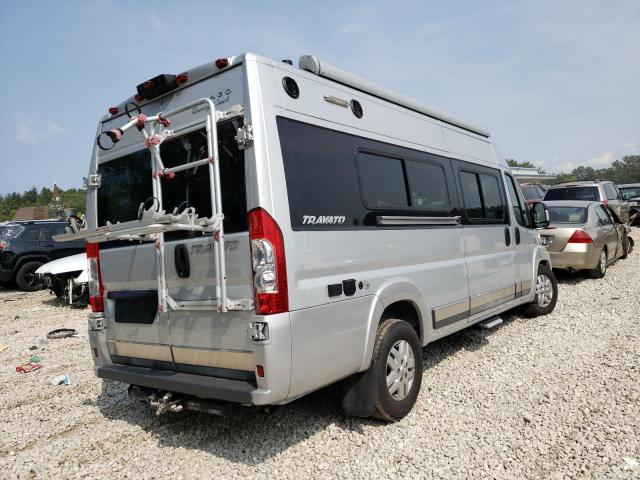 3C6URVJG6GE104713 - 2016 RAM PROMASTER 3500 HIGH ვერცხლისფერი ფოტო 4