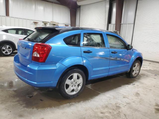 1B3HB48B08D528038 - 2008 DODGE CALIBER SXT BLUE photo 3