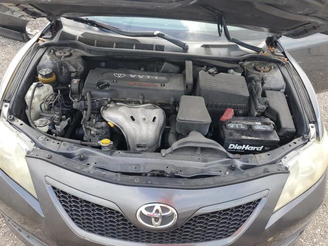 4T1BE46K28U195268 - 2008 TOYOTA CAMRY CE GRAY photo 11