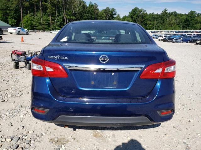 3N1AB7AP5GY241302 - 2016 NISSAN SENTRA S BLUE photo 6