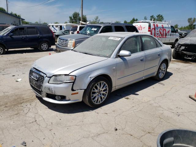 WAUAF78E58A150507 - 2008 AUDI A4 2.0T SILVER photo 1