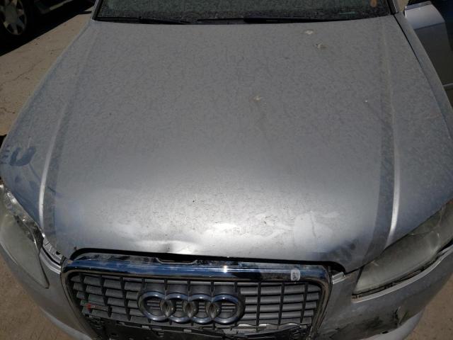 WAUAF78E58A150507 - 2008 AUDI A4 2.0T SILVER photo 11