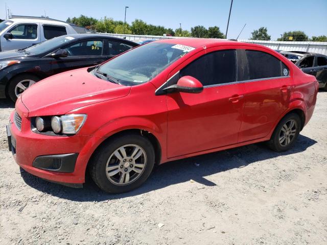 1G1JC5SG6G4149544 - 2016 CHEVROLET SONIC LT RED photo 1