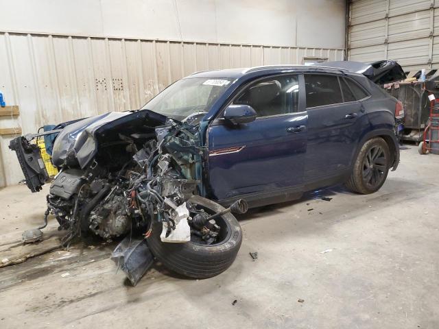 1V2JC2CA7PC221307 - 2023 VOLKSWAGEN ATLAS CROS SE Bleu photo 1