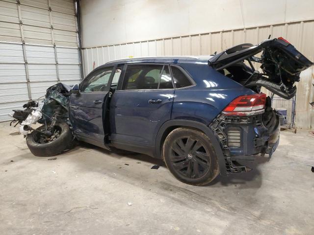 1V2JC2CA7PC221307 - 2023 VOLKSWAGEN ATLAS CROS SE Bleu photo 2