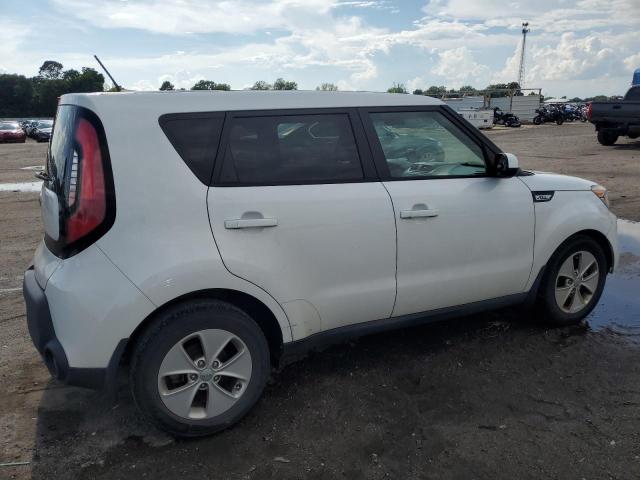 KNDJN2A24F7181959 - 2015 KIA SOUL WHITE photo 3