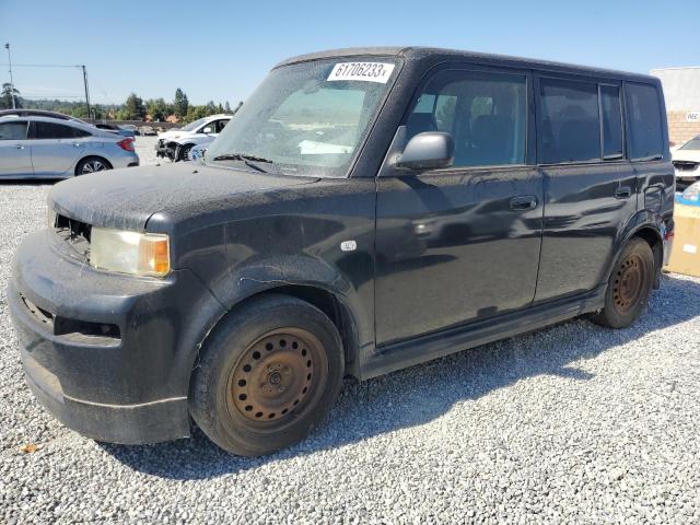 JTLKT324550184378 - 2005 TOYOTA SCION XB BLACK photo 1