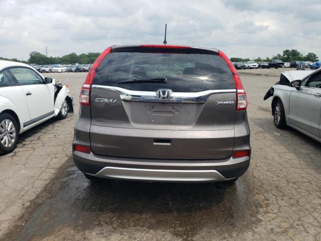 5J6RM4H5XFL098300 - 2015 HONDA CR-V EX GRAY photo 6