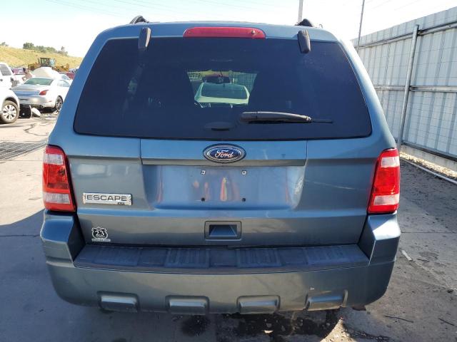 1FMCU9D78CKB25670 - 2012 FORD ESCAPE XLT BLUE photo 6