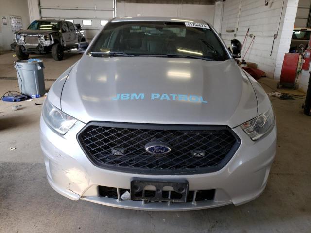 1FAHP2MK3FG142581 - 2015 FORD TAURUS POLICE INTERCEPTOR SILVER photo 5