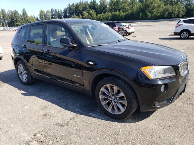 5UXWX9C58D0A28864 - 2013 BMW X3 XDRIVE28I BLACK photo 4