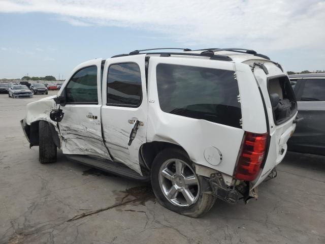 1GNSCCE02DR358199 - 2013 CHEVROLET TAHOE C1500 LTZ WHITE photo 2