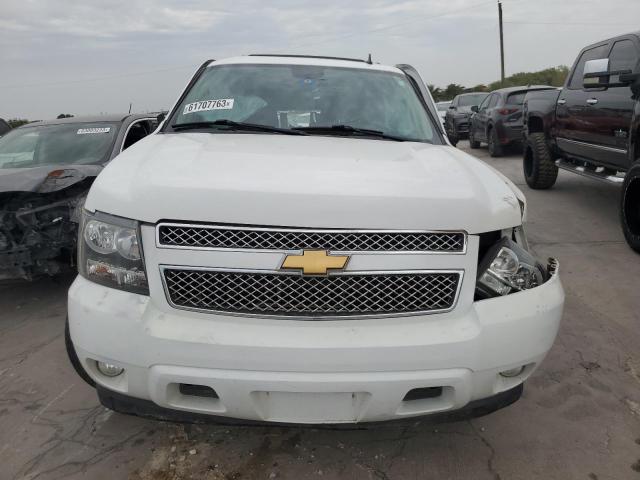 1GNSCCE02DR358199 - 2013 CHEVROLET TAHOE C1500 LTZ WHITE photo 5