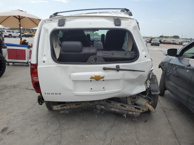 1GNSCCE02DR358199 - 2013 CHEVROLET TAHOE C1500 LTZ WHITE photo 6