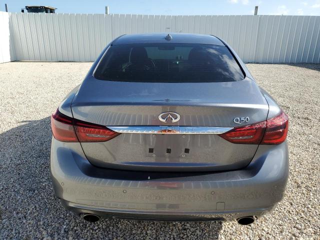 JN1EV7BP9MM702524 - 2021 INFINITI Q50 LUXE CHARCOAL photo 6