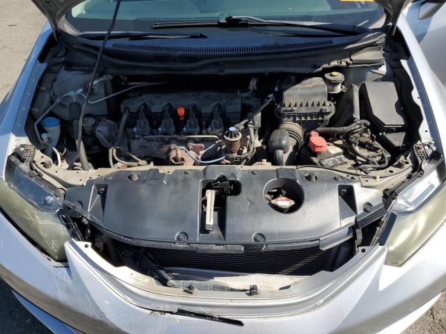 2HGFB2F9XDH547348 - 2013 HONDA CIVIC EXL SILVER photo 11