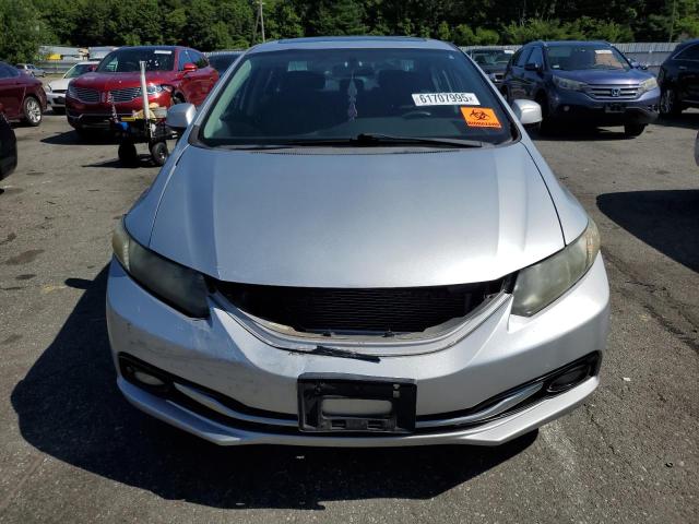 2HGFB2F9XDH547348 - 2013 HONDA CIVIC EXL SILVER photo 5