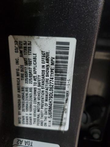 5J6RM4H79DL062774 - 2013 HONDA CR-V EXL Қоңыр фото 14