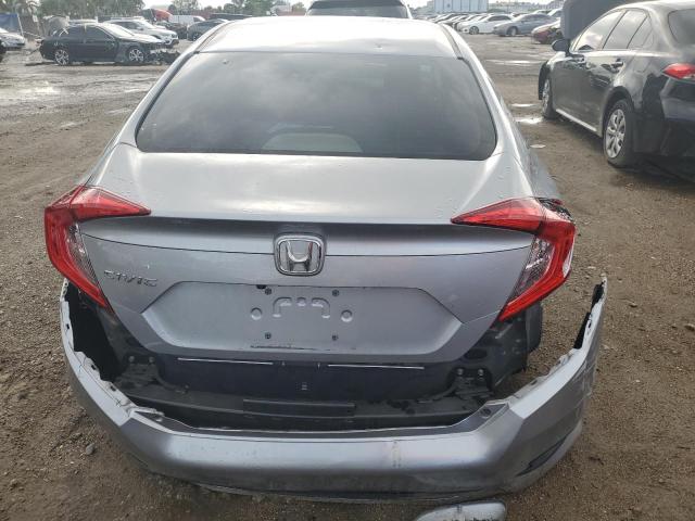 2HGFC2F64MH551608 - 2021 HONDA CIVIC LX SILVER photo 6