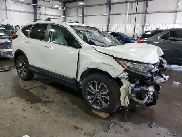 5J6RW2H57LL014203 - 2020 HONDA CR-V EX WHITE photo 4