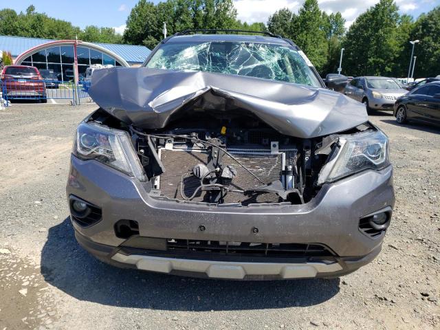 5N1DR2MM5KC635003 - 2019 NISSAN PATHFINDER S GRAY photo 5