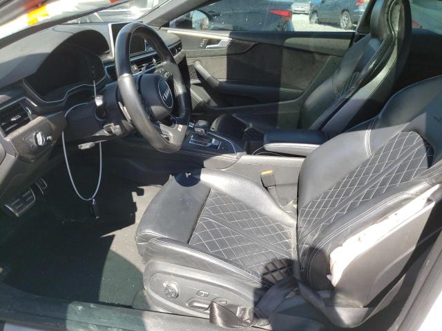 WAUP4AF59JA003015 - 2018 AUDI S5 PREMIUM PLUS Beyaz fotoğraf 7