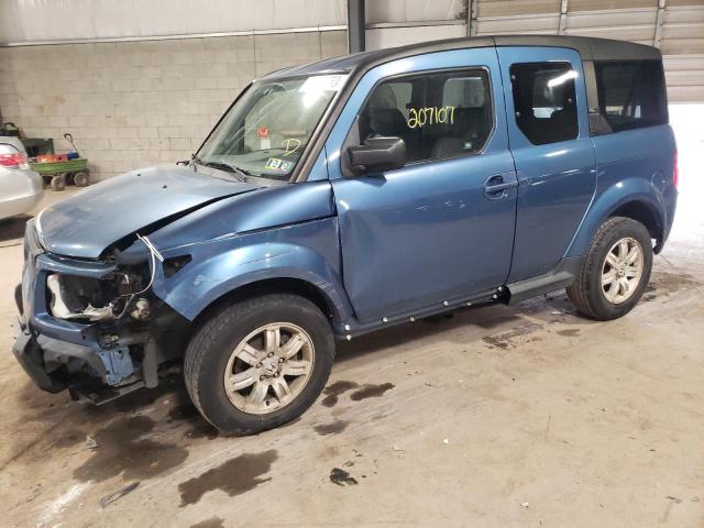 5J6YH28736L003629 - 2006 HONDA ELEMENT EX BLUE photo 1