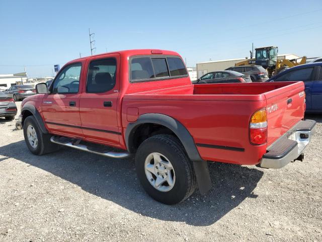 5TEGN92N12Z086533 - 2002 TOYOTA TACOMA DOUBLE CAB PRERUNNER RED photo 2