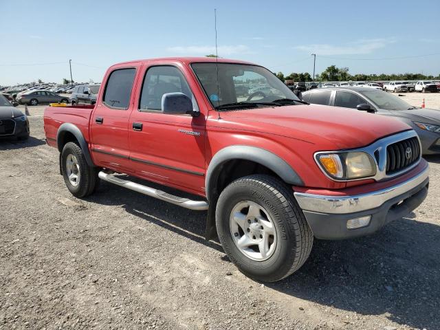 5TEGN92N12Z086533 - 2002 TOYOTA TACOMA DOUBLE CAB PRERUNNER RED photo 4