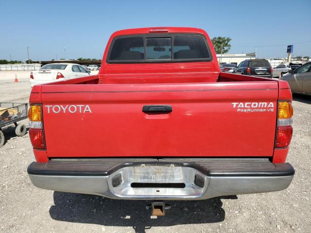 5TEGN92N12Z086533 - 2002 TOYOTA TACOMA DOUBLE CAB PRERUNNER RED photo 6