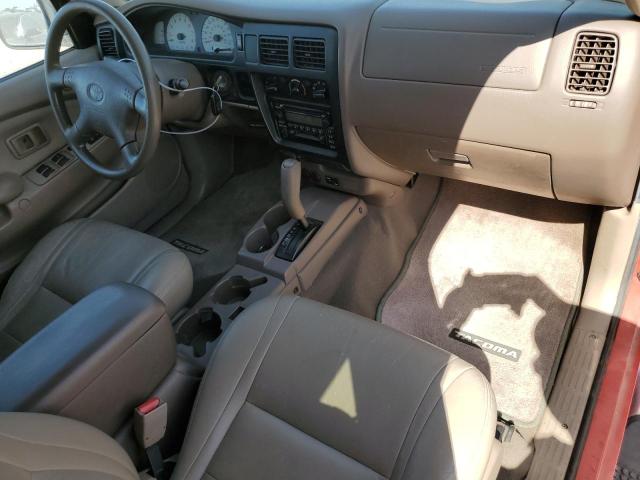 5TEGN92N12Z086533 - 2002 TOYOTA TACOMA DOUBLE CAB PRERUNNER RED photo 8