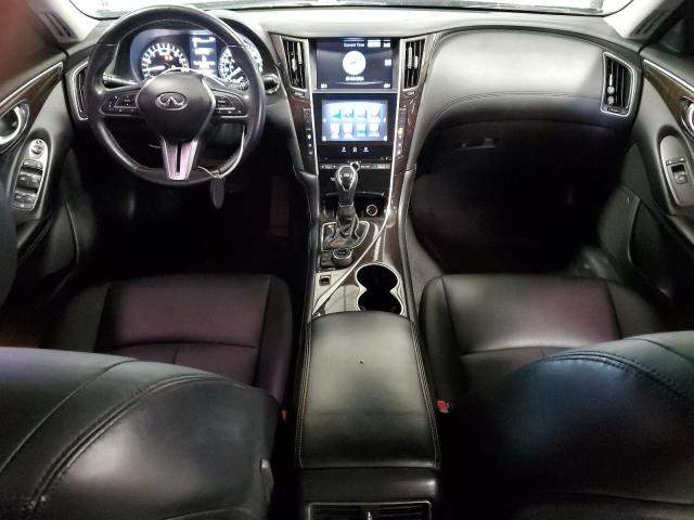 JN1EV7AP7KM512395 - 2019 INFINITI Q50 LUXE BLACK photo 8