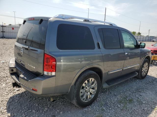 5N1AA0NE9FN621914 - 2015 NISSAN ARMADA PLATINUM GRAY photo 3