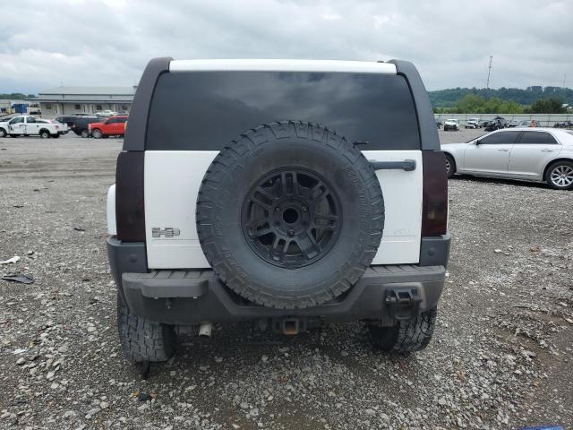 5GTDN136568106441 - 2006 HUMMER H3 WHITE photo 6